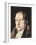Portrait of Georg Wilhelm Friedrich Hegel-Jacob Schlesinger-Framed Art Print
