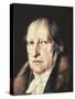 Portrait of Georg Wilhelm Friedrich Hegel-Jacob Schlesinger-Stretched Canvas