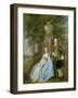 Portrait of George and Margaret Rogers, c.1748-50-Francis Hayman-Framed Giclee Print