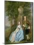 Portrait of George and Margaret Rogers, c.1748-50-Francis Hayman-Mounted Giclee Print