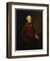 Portrait of George Ashby, Standing, Three-Quarter Length, Wearing a Red Jacket and Vest-Sir Joshua Reynolds-Framed Giclee Print