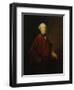 Portrait of George Ashby, Standing, Three-Quarter Length, Wearing a Red Jacket and Vest-Sir Joshua Reynolds-Framed Giclee Print