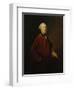 Portrait of George Ashby, Standing, Three-Quarter Length, Wearing a Red Jacket and Vest-Sir Joshua Reynolds-Framed Giclee Print