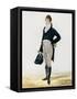 Portrait of George Beau Brummell-Robert Dighton-Framed Stretched Canvas