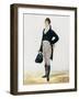 Portrait of George Beau Brummell-Robert Dighton-Framed Giclee Print