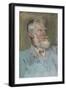Portrait of George Bernard Shaw (1856-1950), 1915-Augustus Edwin John-Framed Giclee Print
