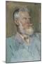 Portrait of George Bernard Shaw (1856-1950), 1915-Augustus Edwin John-Mounted Giclee Print