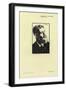 Portrait of George Bernard Shaw-Joseph Simpson-Framed Giclee Print