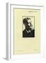 Portrait of George Bernard Shaw-Joseph Simpson-Framed Giclee Print