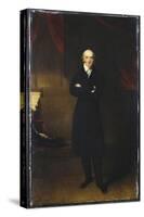 Portrait of George Canning, Full Length, Wearing a Black Coat in an Interior with His Arms Folded-Thomas Lawrence-Stretched Canvas