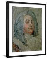 Portrait of George Frederick Handel (1685-1759)-William Hogarth-Framed Giclee Print