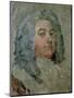 Portrait of George Frederick Handel (1685-1759)-William Hogarth-Mounted Giclee Print