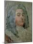 Portrait of George Frederick Handel (1685-1759)-William Hogarth-Mounted Giclee Print