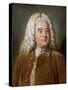 Portrait of George Frederick Handel (1685-1759)-William, Of Bath Hoare-Stretched Canvas