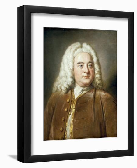 Portrait of George Frederick Handel-William Hoare-Framed Giclee Print