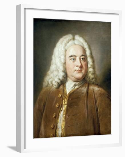 Portrait of George Frederick Handel-William Hoare-Framed Giclee Print