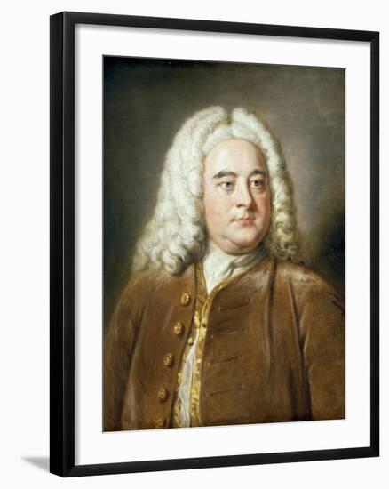 Portrait of George Frederick Handel-William Hoare-Framed Giclee Print