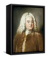 Portrait of George Frederick Handel-William Hoare-Framed Stretched Canvas