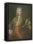 Portrait of George Frederick Handel-Thomas Hudson-Framed Stretched Canvas