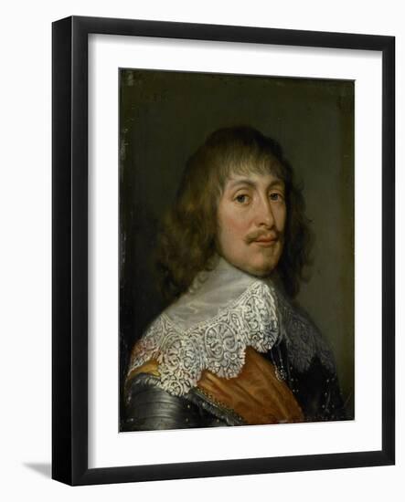 Portrait of George Frederick, Prince of Nassau-Siegen-null-Framed Art Print