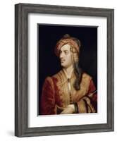 Portrait of George Gordon 6th Baron Byron of Rochdale in Albanian Dress, 1813-Thomas Phillips-Framed Giclee Print