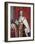 Portrait of George I in Anointment Robe-Gotfrey Kneller-Framed Giclee Print