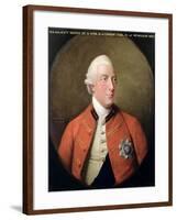 Portrait of George III (1738-1820) 1794-David Dodd-Framed Giclee Print