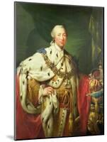 Portrait of George III (1738-1820) in His Coronation Robes, C.1760-Allan Ramsay-Mounted Giclee Print