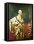 Portrait of George III (1738-1820) in His Coronation Robes, C.1760-Allan Ramsay-Framed Stretched Canvas