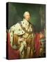 Portrait of George III (1738-1820) in His Coronation Robes, C.1760-Allan Ramsay-Stretched Canvas