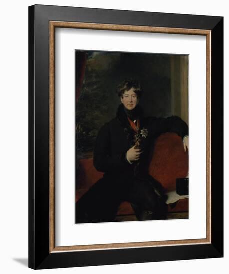 Portrait of George Iv-Thomas Lawrence-Framed Giclee Print