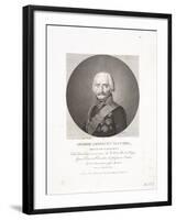 Portrait of George Lebrecht Blucher, 1814-Philippe Velyn-Framed Giclee Print