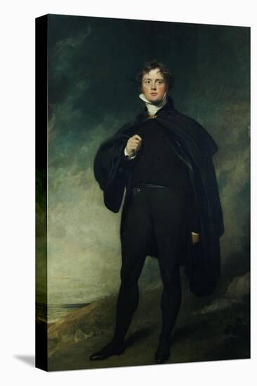 Portrait of George Nugent Grenville, Lord Nugent-Thomas Lawrence-Stretched Canvas