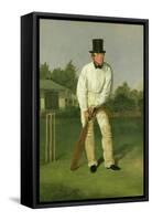 Portrait of George Parr (1826-91), c.1850-William III Bromley-Framed Stretched Canvas