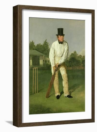 Portrait of George Parr (1826-91), c.1850-William III Bromley-Framed Giclee Print