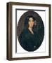 Portrait of George Sand (1804-76)-Auguste Charpentier-Framed Giclee Print