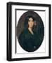 Portrait of George Sand (1804-76)-Auguste Charpentier-Framed Giclee Print