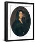 Portrait of George Sand (1804-76)-Auguste Charpentier-Framed Giclee Print