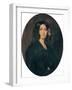 Portrait of George Sand (1804-76)-Auguste Charpentier-Framed Giclee Print