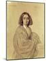 Portrait of George Sand-Luigi Calamatta-Mounted Giclee Print