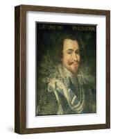 Portrait of George Villiers, 1st Duke of Buckingham-Jean Mosnier-Framed Giclee Print
