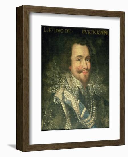 Portrait of George Villiers, 1st Duke of Buckingham-Jean Mosnier-Framed Giclee Print