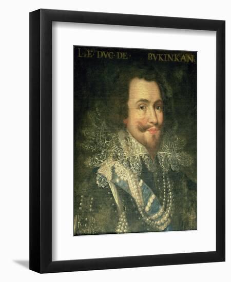 Portrait of George Villiers, 1st Duke of Buckingham-Jean Mosnier-Framed Giclee Print