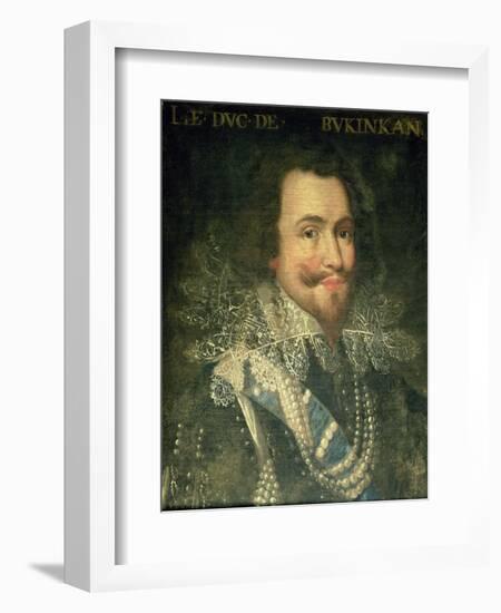 Portrait of George Villiers, 1st Duke of Buckingham-Jean Mosnier-Framed Giclee Print