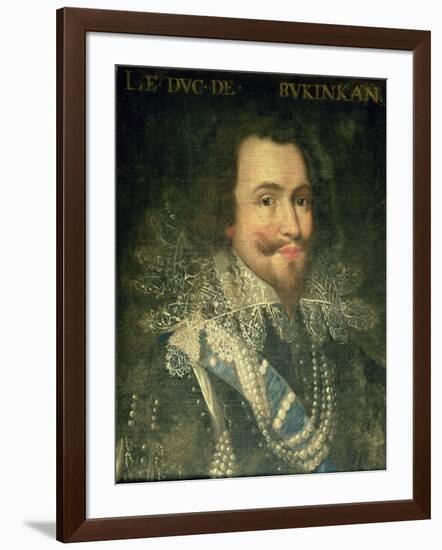 Portrait of George Villiers, 1st Duke of Buckingham-Jean Mosnier-Framed Giclee Print