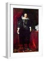 Portrait of George Villiers, 1st Duke of Buckingham-Daniel Mytens-Framed Giclee Print