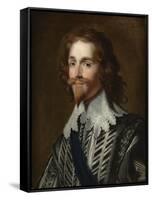 Portrait of George Villiers, 1st Duke of Buckingham-Gerrit van Honthorst-Framed Stretched Canvas