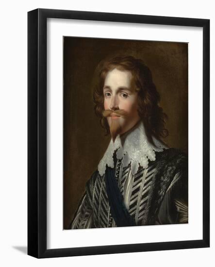 Portrait of George Villiers, 1st Duke of Buckingham-Gerrit van Honthorst-Framed Giclee Print