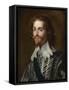 Portrait of George Villiers, 1st Duke of Buckingham-Gerrit van Honthorst-Framed Stretched Canvas