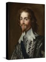 Portrait of George Villiers, 1st Duke of Buckingham-Gerrit van Honthorst-Stretched Canvas